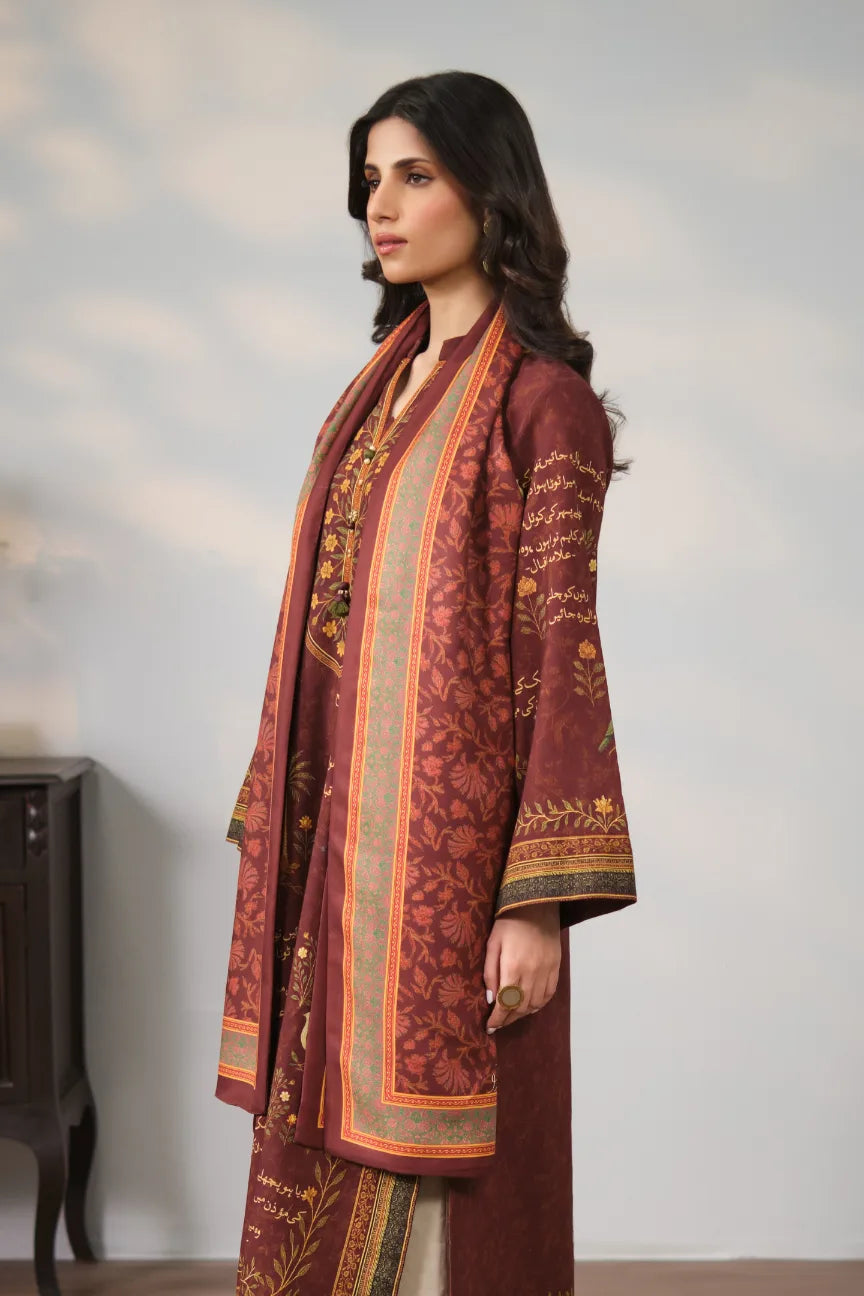 Anjuman Stole - Red