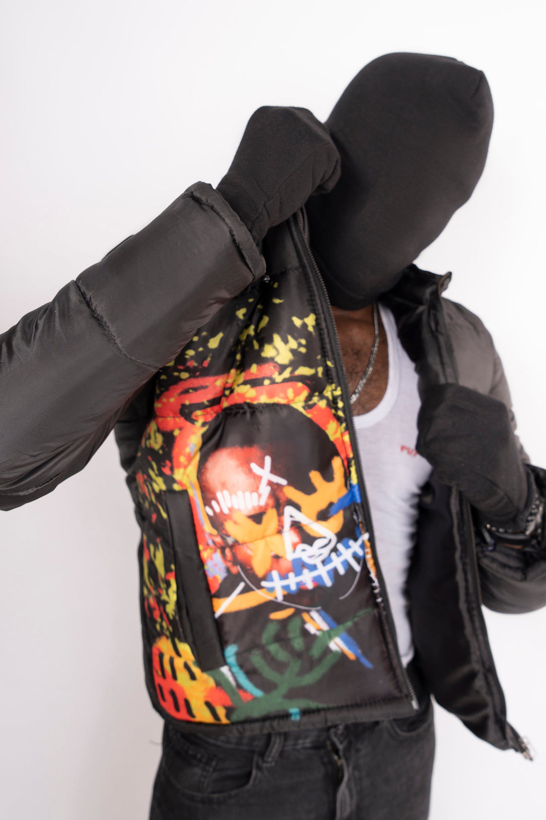 Cross Shadowed Puffer Jacket