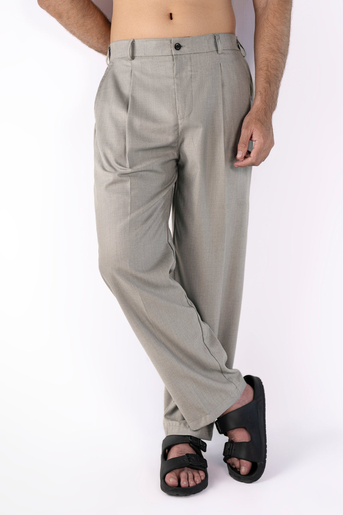 Forteve Classic Cenere Pleated Pants – Forteve Went