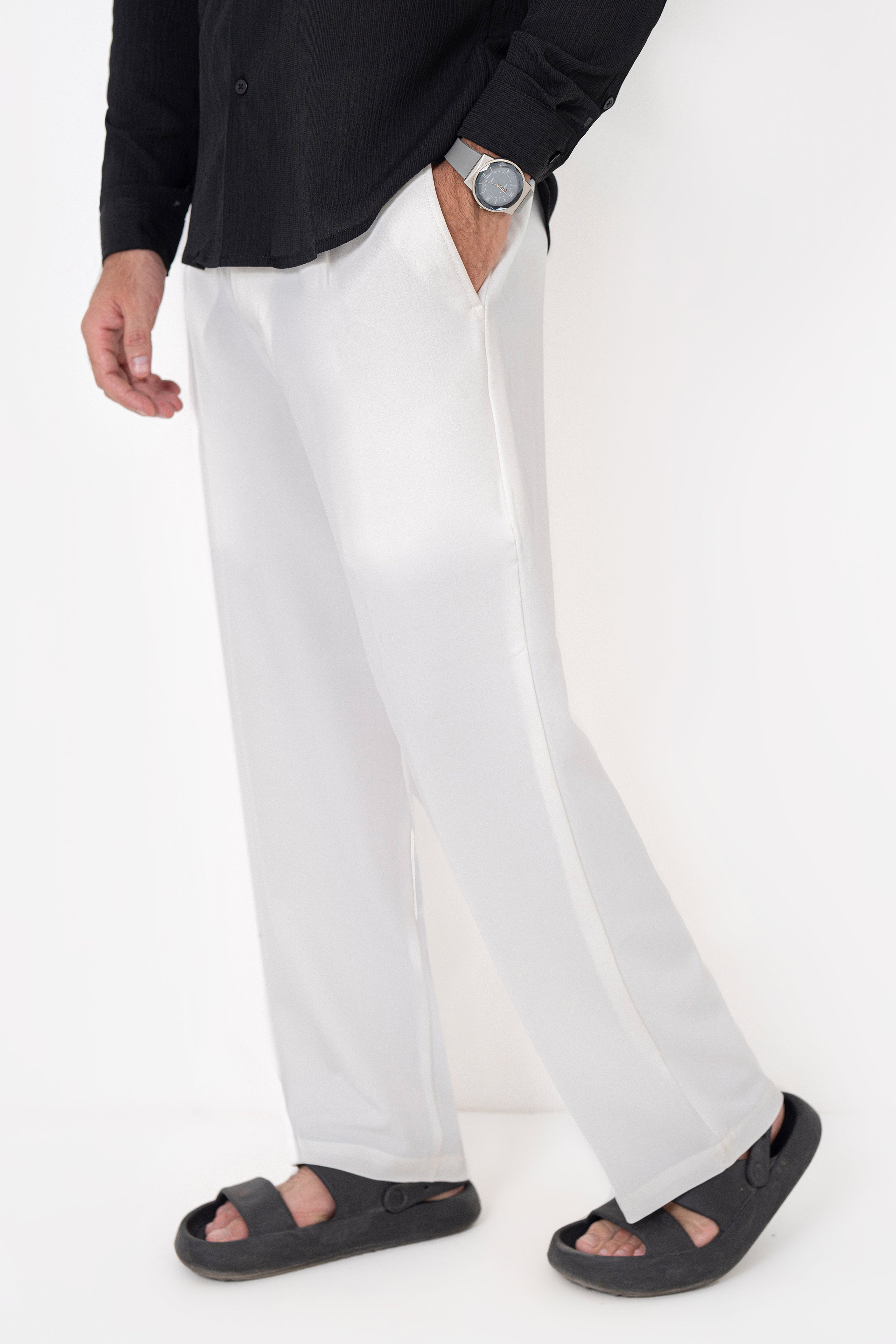 Classic Easy Pleated Pants