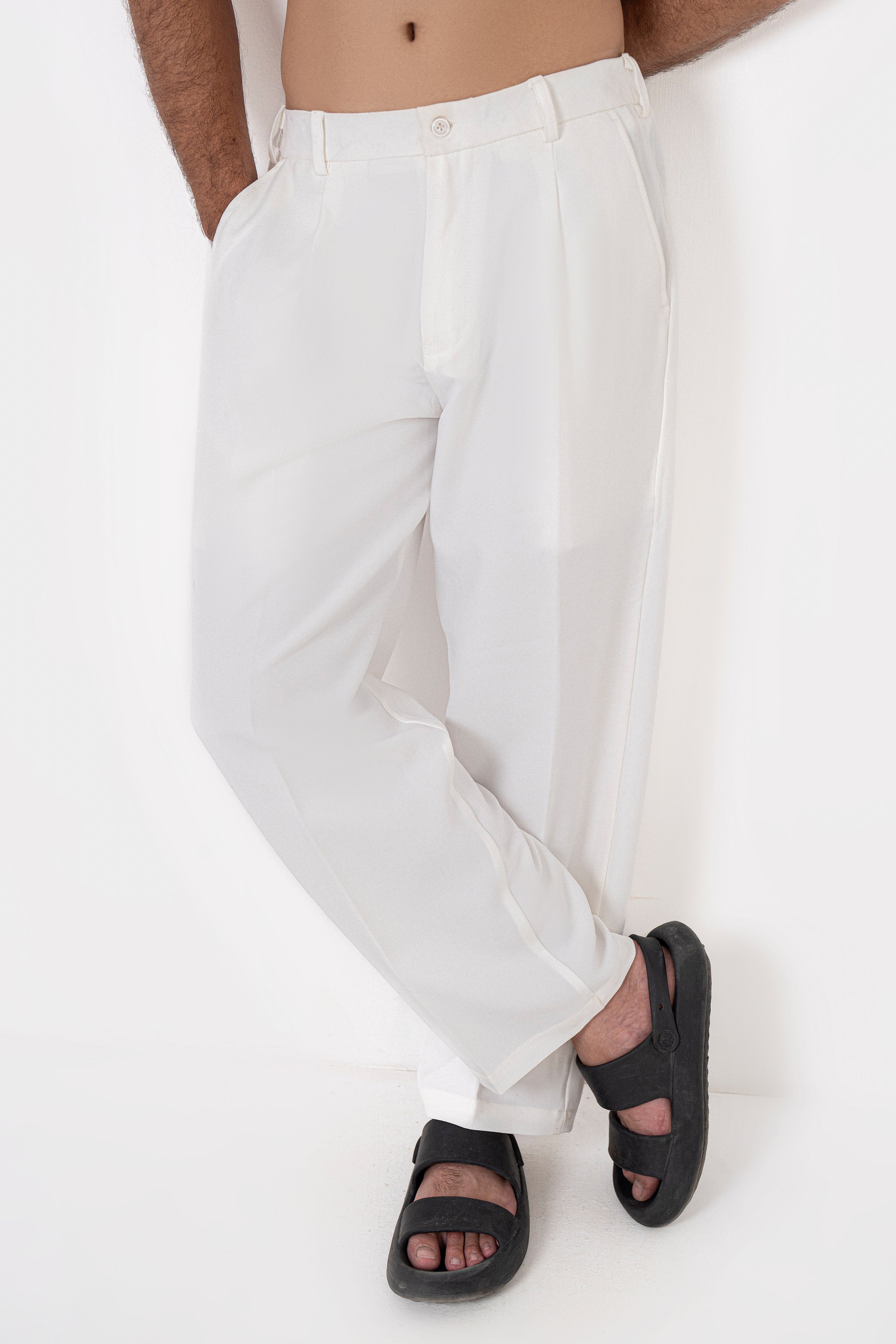 Classic Easy Pleated Pants