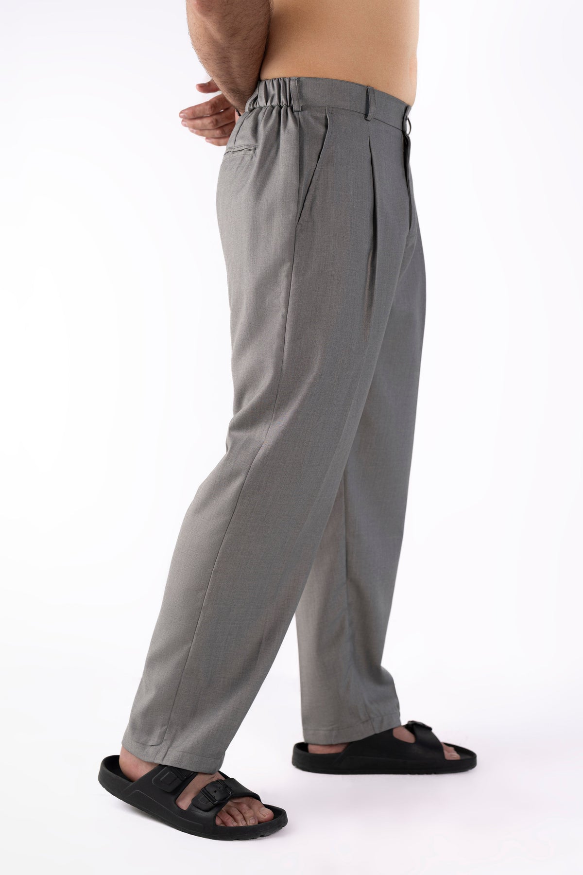 Forteve Classic Ashen Pleated Pants – Forteve Went